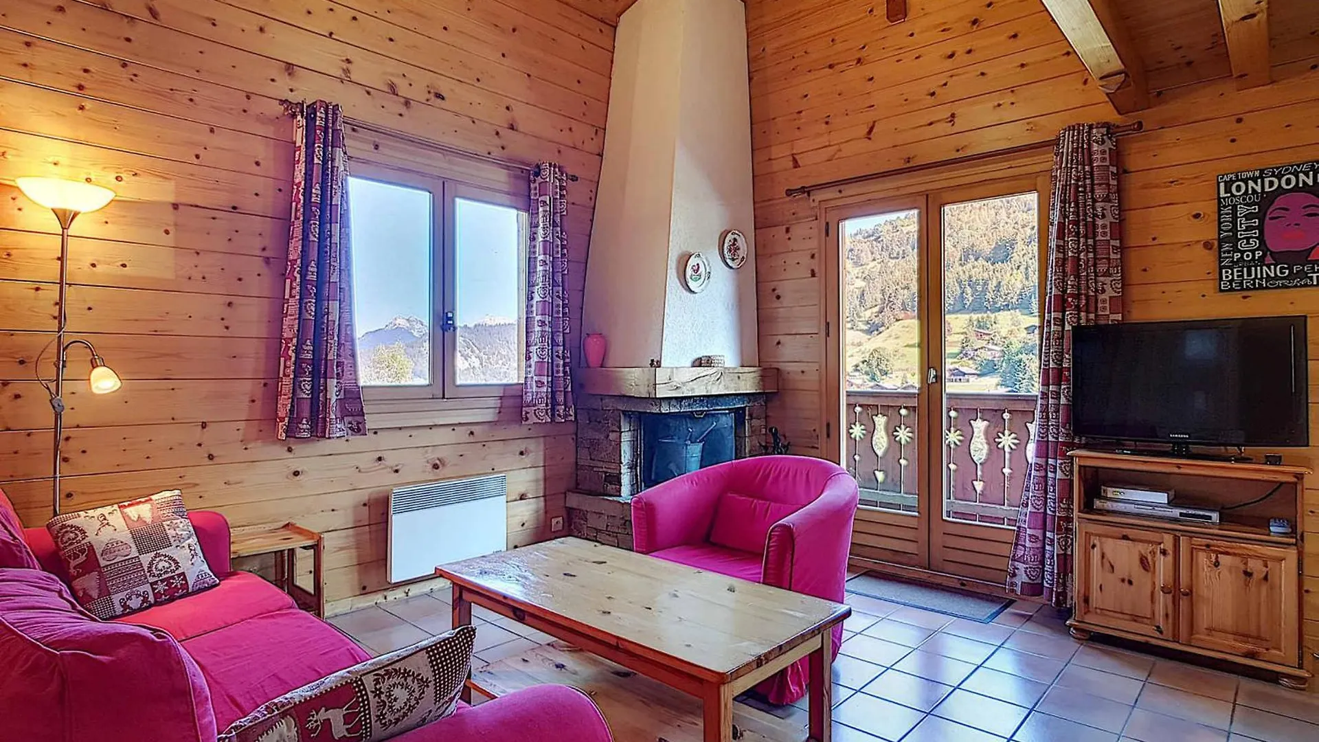 Demi-Chalet Cosy A La Clusaz Pour 6 Pers, Cheminee, Animaux Admis, Wifi - Fr-1-818-102